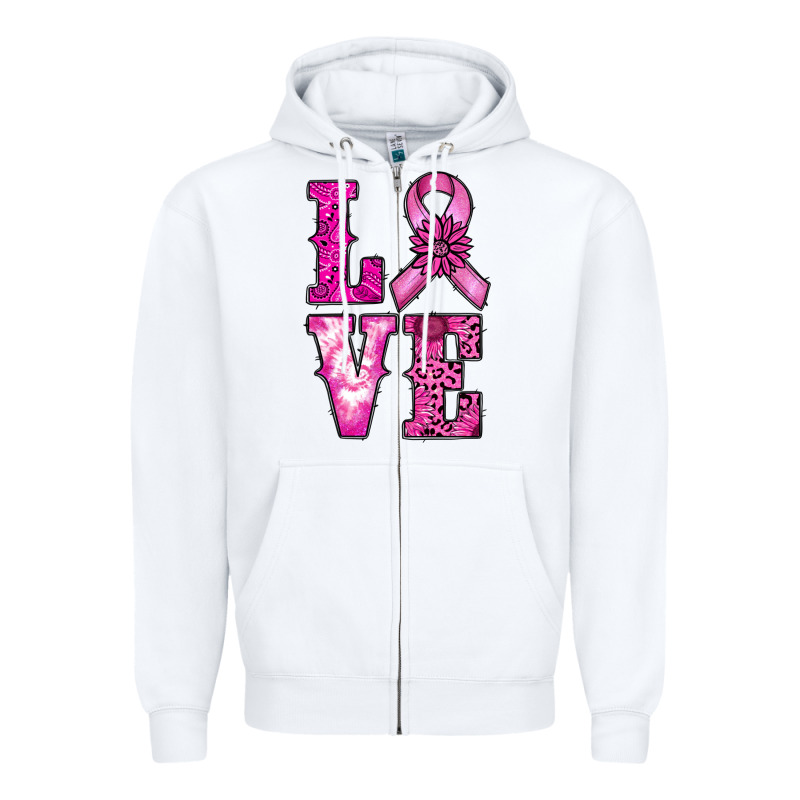 Cancer Love Zipper Hoodie by RanaPortraitStore | Teevron