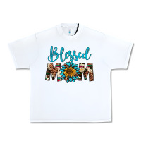 White blessed mom Urban Heavy Tee - Artiststas