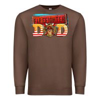 Chestnut firefighter dad Premium Sweatshirt - AdoDesignShop