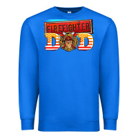 True Royal firefighter dad Premium Sweatshirt - AdoDesignShop