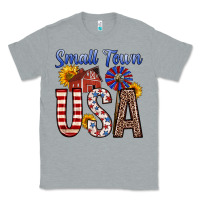 Heather Grey small town usa Classic Tee - Zillion Design Studio