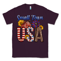 Plum small town usa Classic Tee - Zillion Design Studio