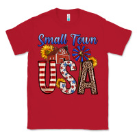 Red small town usa Classic Tee - Zillion Design Studio