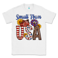 White small town usa Classic Tee - Zillion Design Studio