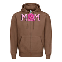 Chestnut breast cancer mom Zipper Hoodie - RanaPortraitStore