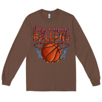 Chestnut busy raising ballers basketball Long Sleeve Tee - texasbilliewilder