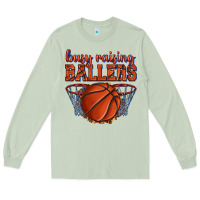 Matcha busy raising ballers basketball Long Sleeve Tee - texasbilliewilder