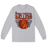Moon Dust busy raising ballers basketball Long Sleeve Tee - texasbilliewilder