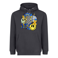 Smoke retro down syndrome awareness Heavyweight Hoodie - JahusDesignShop