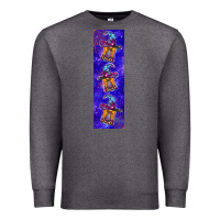 Charcoal Heather halloween gnome pen wrap Premium Sweatshirt - BundleAndBundleShop