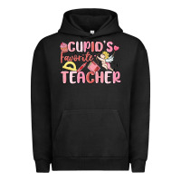 Pigment Black cupid's favorite teacher Urban Hoodie - MaliasSmallBusiness