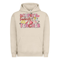 Pigment French Oak cupid's favorite teacher Urban Hoodie - MaliasSmallBusiness