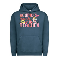 Pigment Midnight Navy cupid's favorite teacher Urban Hoodie - MaliasSmallBusiness