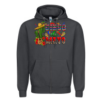 Smoke cinco de mayo cactus Zipper Hoodie - Zillion Design Studio