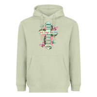 Matcha god says you are cross Heavyweight Hoodie - JahusDesignShop