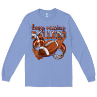 Colony Blue busy raising ballers football Long Sleeve Tee - texasbilliewilder