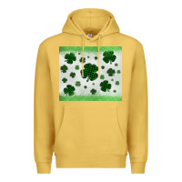 Antique Gold shamrock Premium Hoodie - MaliasSmallBusiness