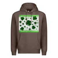 Coffee shamrock Premium Hoodie - MaliasSmallBusiness