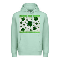 Seafoam shamrock Premium Hoodie - MaliasSmallBusiness