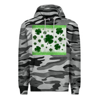 Slate Camo shamrock Premium Hoodie - MaliasSmallBusiness