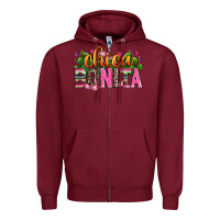 Burgundy chica bonita Zipper Hoodie - Zillion Design Studio