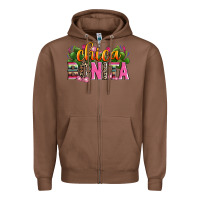 Chestnut chica bonita Zipper Hoodie - Zillion Design Studio