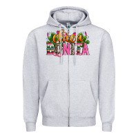 Heather Grey chica bonita Zipper Hoodie - Zillion Design Studio