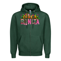 Sports Green chica bonita Zipper Hoodie - Zillion Design Studio