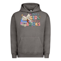 Pigment Tornado just a girl who loves books Urban Hoodie - MaliasSmallBusiness