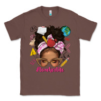Chestnut afro messy bun teacherlife Classic Tee - texasbilliewilder