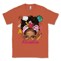 Copper afro messy bun teacherlife Classic Tee - texasbilliewilder