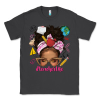 Smoke afro messy bun teacherlife Classic Tee - texasbilliewilder