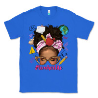 True Royal afro messy bun teacherlife Classic Tee - texasbilliewilder
