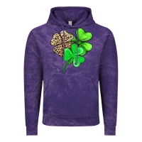 Cloud Purple three clover Vintage Hoodie - AdoDesignShop