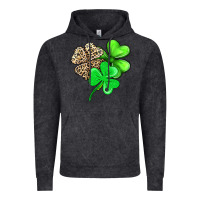 Vintage Black three clover Vintage Hoodie - AdoDesignShop