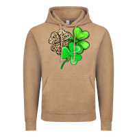 Vintage Coffee three clover Vintage Hoodie - AdoDesignShop