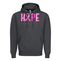 Smoke breast cancer hope Zipper Hoodie - RanaPortraitStore