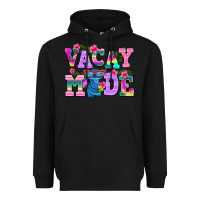 Black vacay mode Heavyweight Hoodie - AdoDesignShop