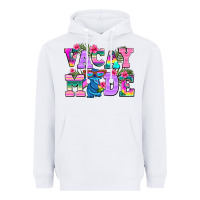 White vacay mode Heavyweight Hoodie - AdoDesignShop
