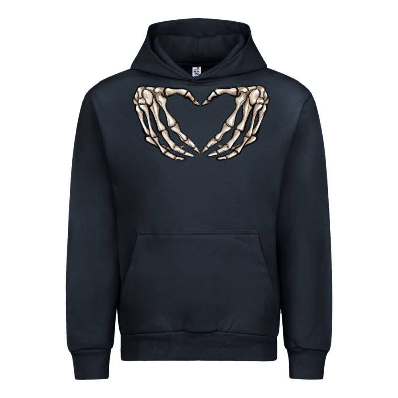 Skeleton Heart Urban Hoodie by MaliasSmallBusiness | Teevron