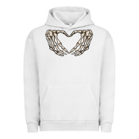 Pigment Lunar Rock skeleton heart Urban Hoodie - MaliasSmallBusiness