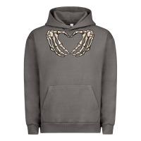 Pigment Tornado skeleton heart Urban Hoodie - MaliasSmallBusiness