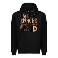 Black i love big sacks tight ends and a strong d Premium Hoodie - MaliasSmallBusiness