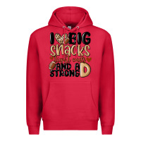 Cardinal i love big sacks tight ends and a strong d Premium Hoodie - MaliasSmallBusiness
