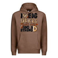 Chestnut i love big sacks tight ends and a strong d Premium Hoodie - MaliasSmallBusiness