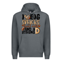 Rock i love big sacks tight ends and a strong d Premium Hoodie - MaliasSmallBusiness