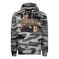 Slate Camo i love big sacks tight ends and a strong d Premium Hoodie - MaliasSmallBusiness