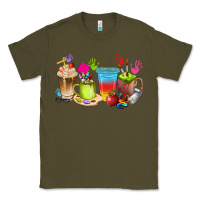 Army Green art teacher coffee cups Classic Tee - texasbilliewilder