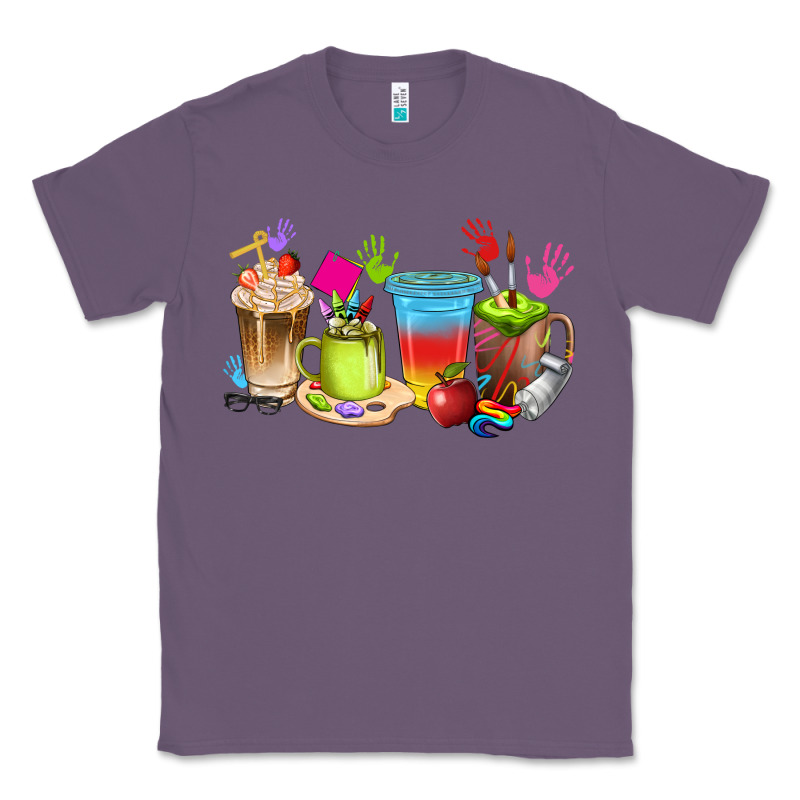 Art Teacher Coffee Cups Classic Tee by texasbilliewilder | Teevron