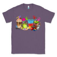 Lavender art teacher coffee cups Classic Tee - texasbilliewilder